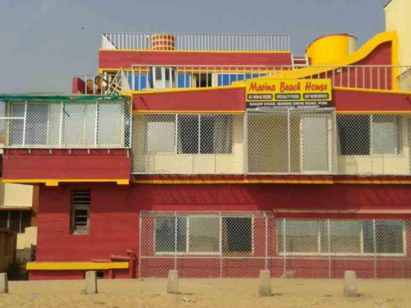 Marina Beach House Hotel Puri Exterior foto